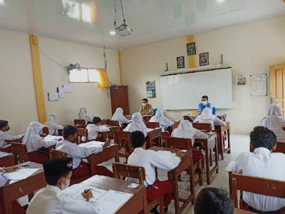 Ujian Sekolah Kelas 6 SD Islam Imama Tahun Ajaran 2021/2022